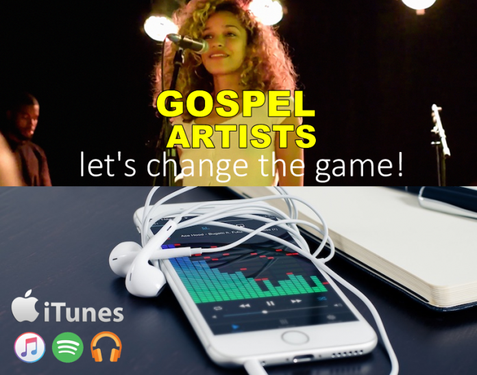 gospel artist, music digital sales