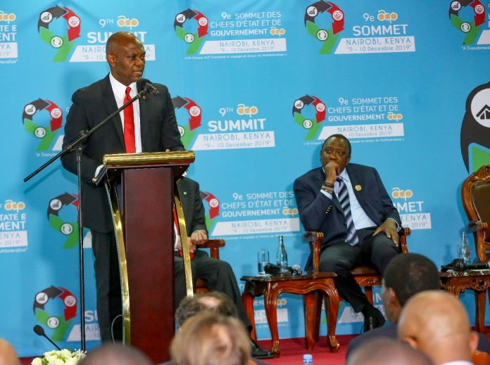 Improve the Business Environment to Drive Industrialisation and Wealth Creation in African, Caribbean and Pacific Countries, Elumelu Tells ACP Presidents in Kenya