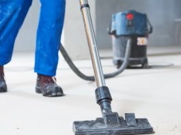 Construction cleanup service