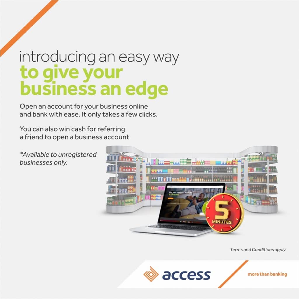 Access Bank Excites Businesses with Online Account Opening Platform