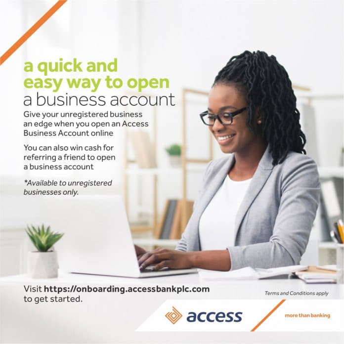 Access Bank Excites Businesses with Online Account Opening Platform